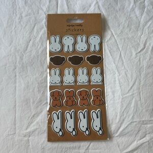 Miffy Puffy Stickers